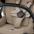 Прогулянкова коляска Cybex Mios 4.0  Cozy Beige шасі  Rosegold, фото 8