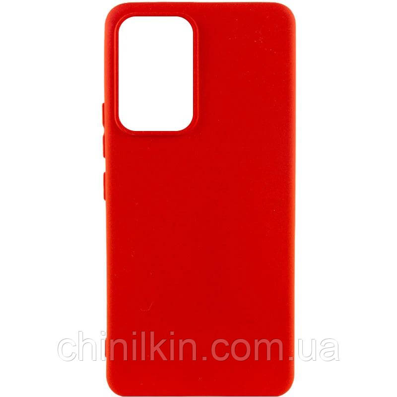 Накладка (з мікрофіброю) Silicone Cover Lakshmi для Realme C61 4G / C63 4G- червоний, фото 1