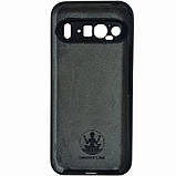 Накладка (з мікрофіброю) Silicone Cover Lakshmi Full Camera для Google Pixel 9 Pro XL- чорний, фото 2