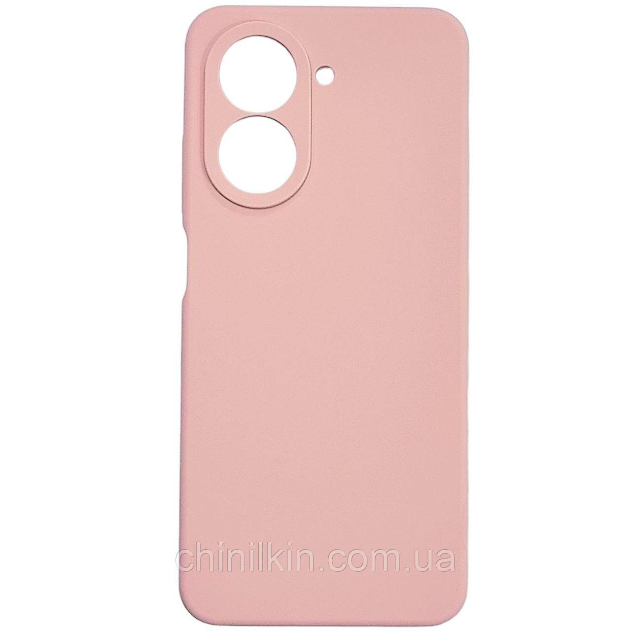 Накладка (з мікрофіброю) Silicone Cover Lakshmi Full Camera для Xiaomi Redmi A5 / Poco C71- рожевий пісок, фото 1