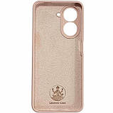 Накладка (з мікрофіброю) Silicone Cover Lakshmi Full Camera для Xiaomi Redmi A5 / Poco C71- рожевий пісок, фото 2