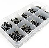 Набір гвинтів потайних M2, M2.5, M3 800 шт., фото 2