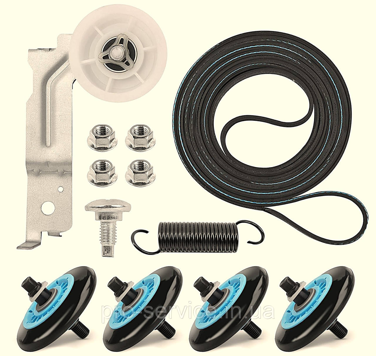 Набір роликів і ремня для сушильних машин Samsung