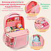 Портфель в школу для дівчинки зручний ортопедичний з вентильованою спинкою і відділенням під ноутбук рожевий Tigernu, фото 4