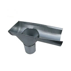 Євро воронка з заглушкою(канадка для водостоку) оцинкована