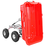 Причіпний візок самоскид HECHT 52150, 75 л, фото 6