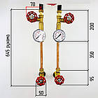 Комплект для бойлера RETRO TWO .M3 латунний Boiler Series, фото 2