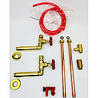 Комплект для бойлера RETRO TWO .L3 латунний  Boiler Series, фото 10