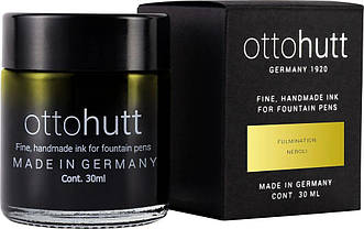 Чорнило Otto Hutt Fulmination Neroli у скляній баночці 30 мл, колір жовтий з запахом неролі, 949112