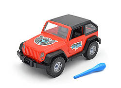 Конструктор із викруткою джип світло звук 1370