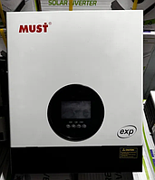 Гібридний сонячний інвертор Must PH19-6248 EXP, 6 кВт MPPT (+функція роботи без АКБ, WiFi