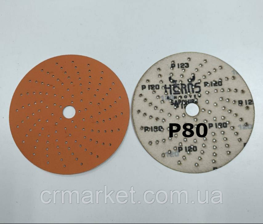 Абразивний диск CRM HOOKIT SUPPHIRE, коло діам. 150мм, Р80, фото 1