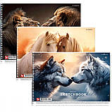 Альбом для малювання "Тварини", А4, 30 аркушів, 120 г/м2, на спіралі (мікс), фото 4