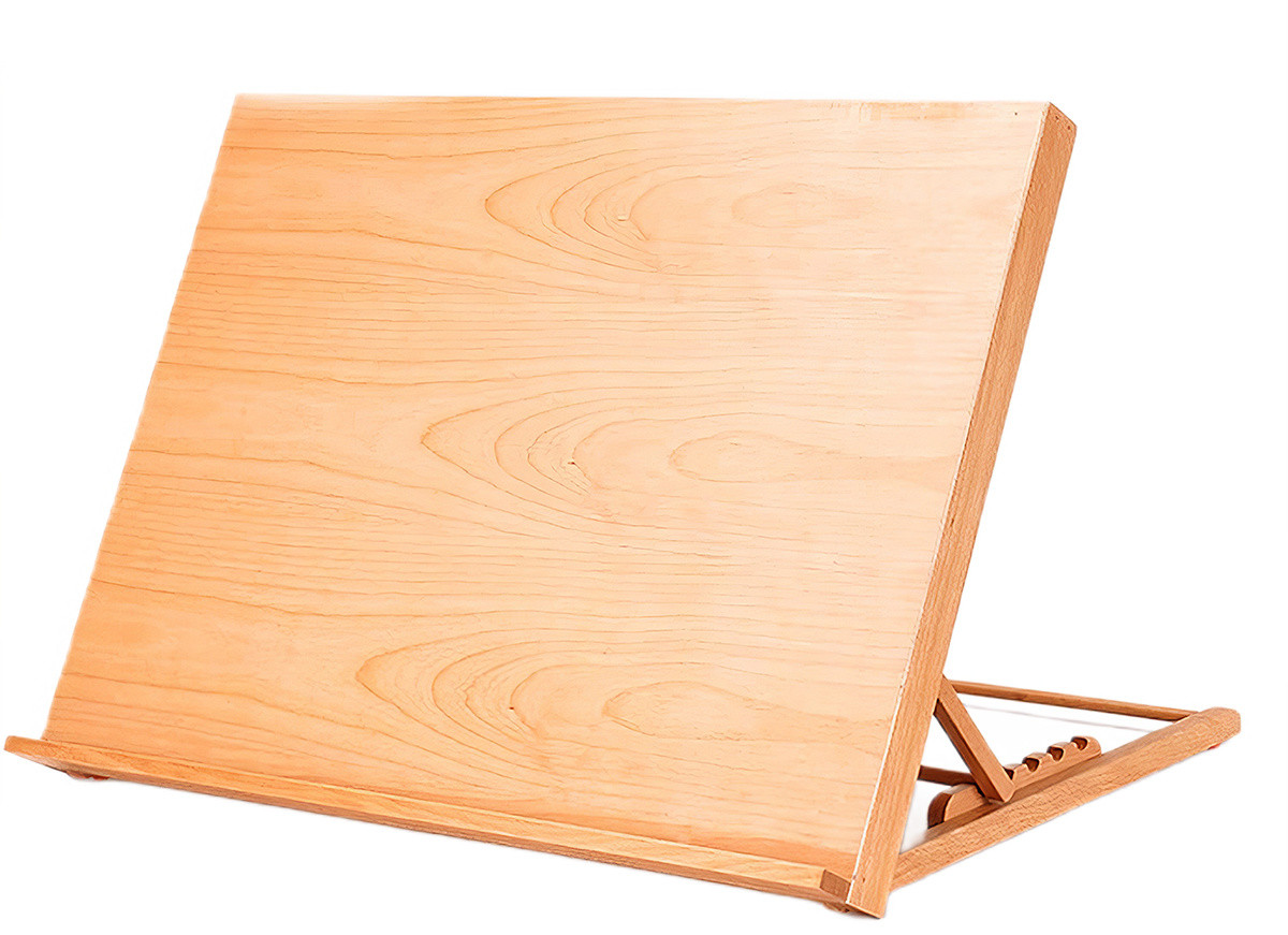 Мольберт настільний Worison з натурального дерева, формат А2 - фото 1 - id-p2628429260