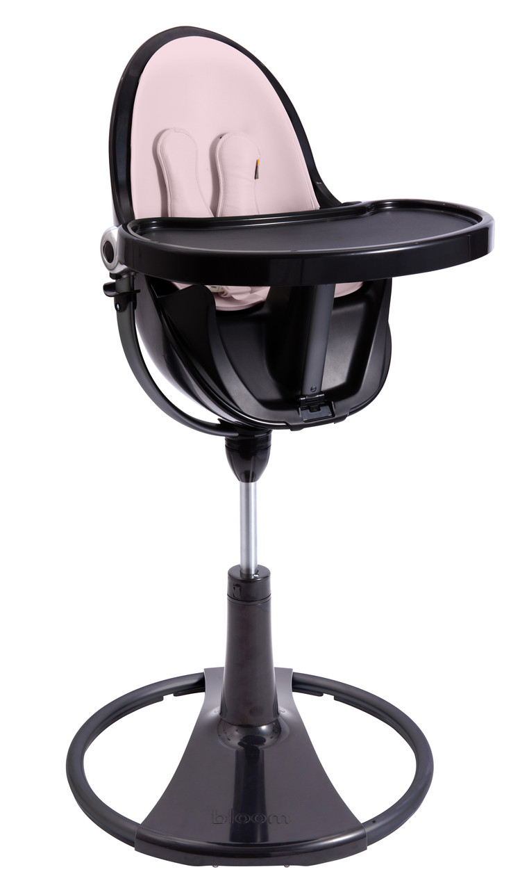 Стільчик для годування Bloom FRESCO Noir (Вкладиш rosewater)