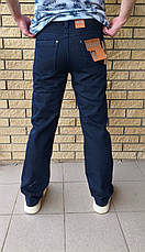 Чоловічі зимові джинси на флісі, щільні, високої якості ARBAT, Туреччина, фото 5