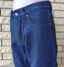 Чоловічі зимові джинси на флісі, щільні, високої якості ARBAT, Туреччина, фото 5