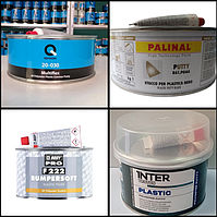 Шпаклівки по пластику