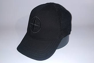 Бейсболка чоловіча Stone Island 25-TY16T чорна