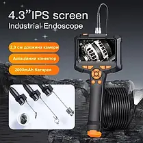 Професійний ендоскоп, бороскоп Inskam G30 8mm 2MP Full HD камера, 5м кабель, фото 5