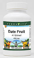 Біодобавка фініки 4: 1-450 мг 100 капсул. TerraVita