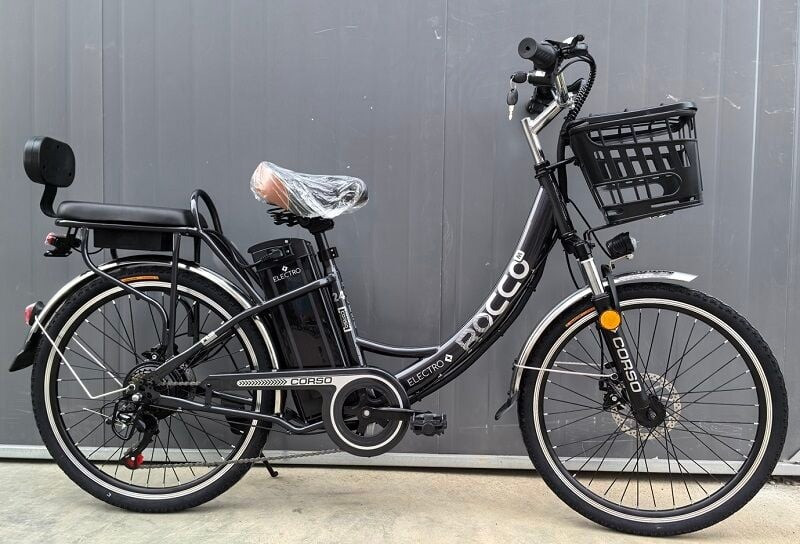 Електровелосипед двоколісний для дорослих Corso ROCCO 24" RC-30690 500W 48V/20Ah, фото 1
