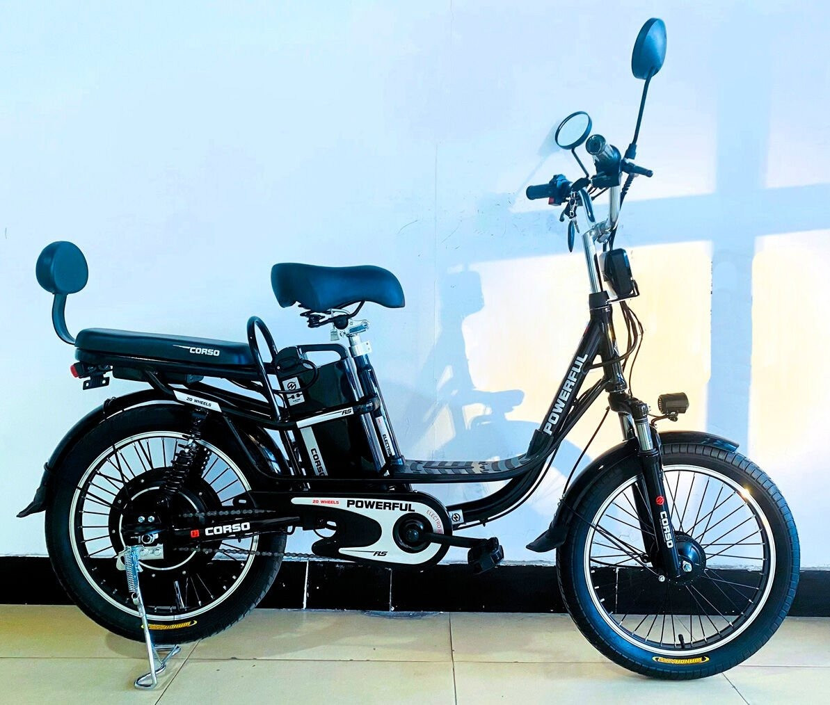Електровелосипед двоколісний для дорослих Corso Powerfull PF-70457 20" 500 W 48V13Ah, фото 1