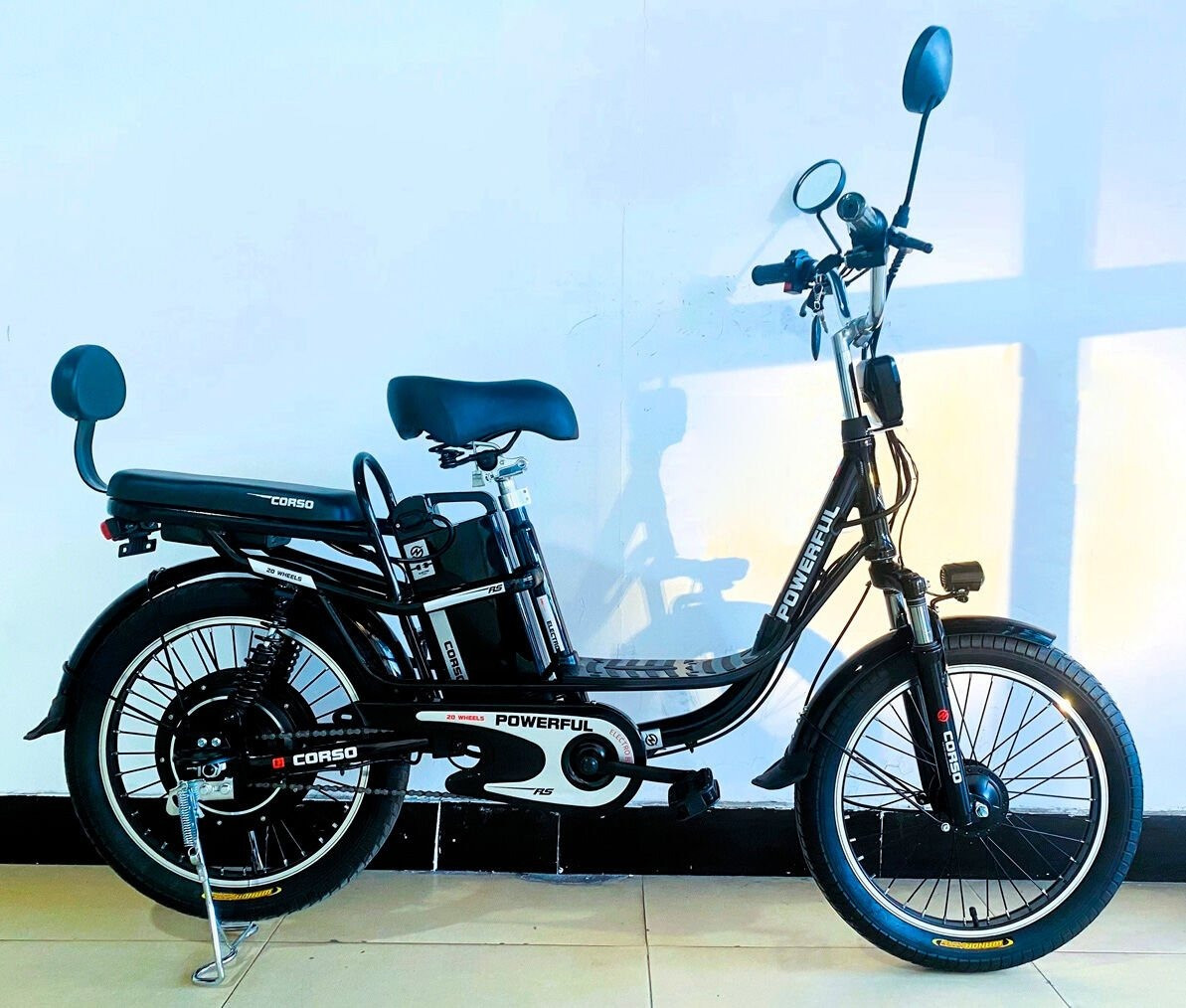 Електровелосипед двоколісний для дорослих Corso Powerfull PF-60595 20" 500 W 48V13Ah, фото 1