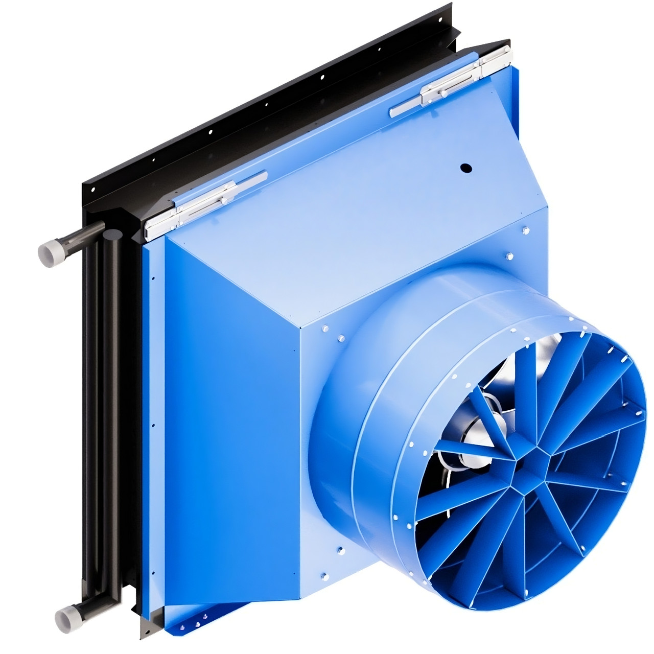 Тепловентилятор водяний RMX-ACO для пташників, свинарників та агропромислових об'єктів, фото 1