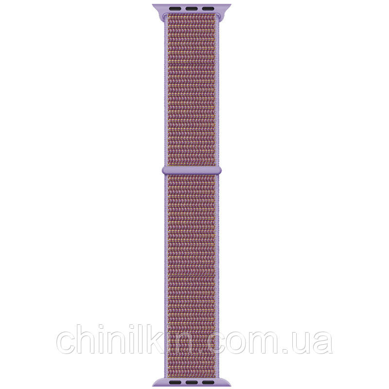 Ремінець Nylon для Apple Watch 42(ser.1-3)/44/45/46/49mm- бузковий, фото 1
