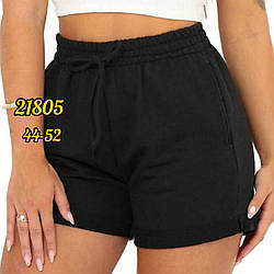 Молодіжні жіночі шорти з закотом Розміри: 44,46,48,50,52 (31048-2)