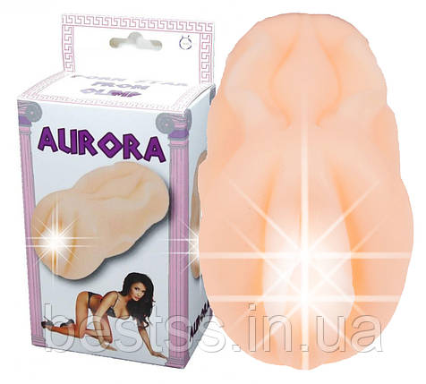 Реалістичний мастурбатор з кібершкіри у формі вагіни Aurora Vagina Masturbator, фото 1