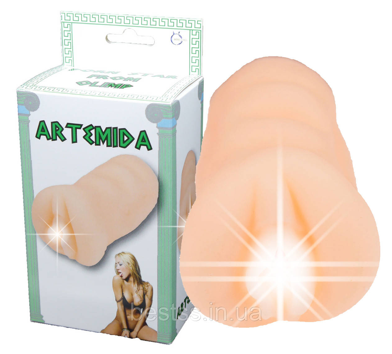 Реалістичний мастурбатор з кібершкіри у формі вагіни Artemida Vagina Masturbator