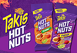 Горіхи Takis Hot Nuts Flare Double Crunch Peanuts з чилі та лаймом 91г, фото 6
