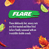 Горіхи Takis Hot Nuts Flare Double Crunch Peanuts з чилі та лаймом 91г, фото 8