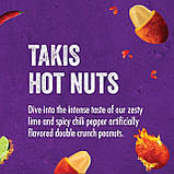 Горіхи Takis Hot Nuts Flare Double Crunch Peanuts з чилі та лаймом 91г, фото 7