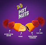 Горіхи Takis Hot Nuts Flare Double Crunch Peanuts з чилі та лаймом 91г, фото 3