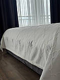 Покривало "Бароко №7", 100% cotton, молочний колір (Розміри і кольори в асортименті), фото 6