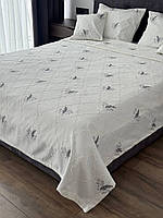 Покривало "Бароко №7", 100% cotton, молочний колір (Розміри і кольори в асортименті)