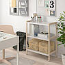 Відкрита шафа IKEA EKENABBEN 70x34x86 см Біла 104.878.16, фото 4