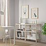 Відкрита шафа IKEA EKENABBEN 70x34x86 см Біла 104.878.16, фото 5