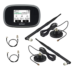 Роутер 4G Novatel 8800 з двома автомобільними антенами 10 дБ інтернет комплект