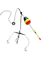 Монтаж на товстолоба "Silver Carp Mercedes" на три гачка