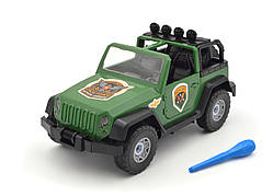 Конструктор з викруткою джип світло звук 1377