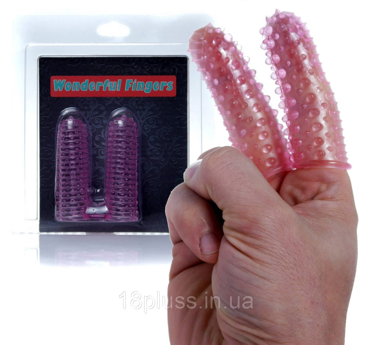 Набір насадок на пальці Wonderful Fingers Pink, фото 1