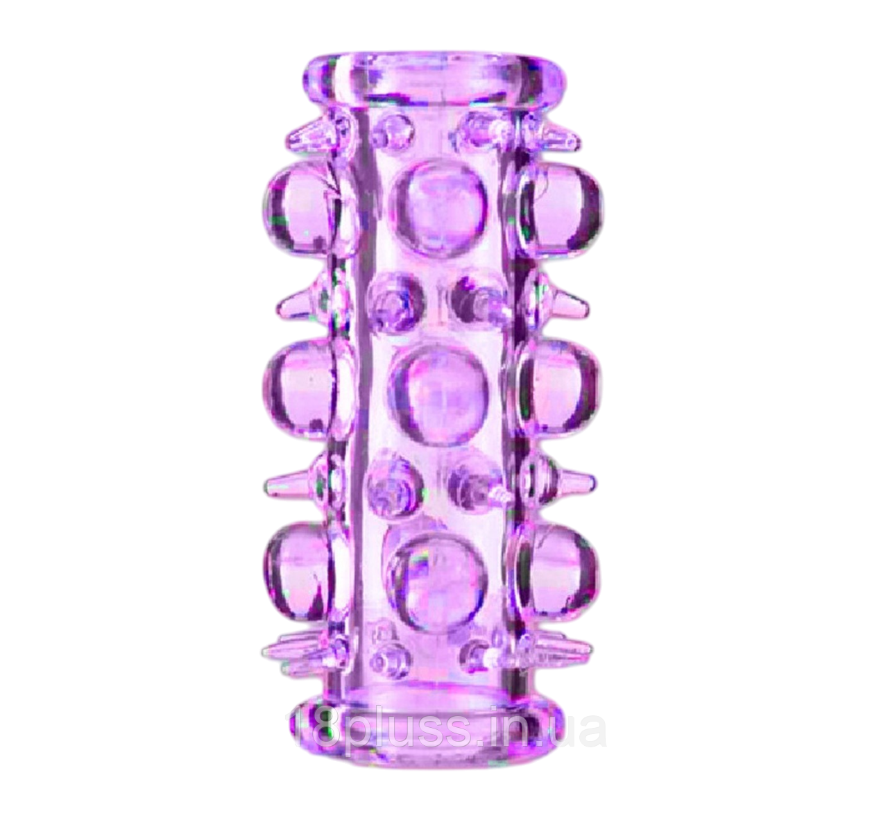 Еластична насадка на член Stretchy Sleeve Purple, фото 1