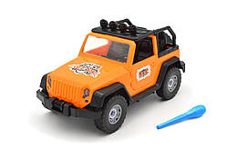 Конструктор з викруткою джип світло звук 1376