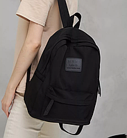 Жіночий рюкзак міський 37*28 для прогулянок Маленький чорний рюкзачок для дівчат підлітків і студентів