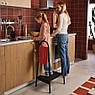 Сходи з поручнем IKEA BÄSINGEN Чорні 505.957.48, фото 5