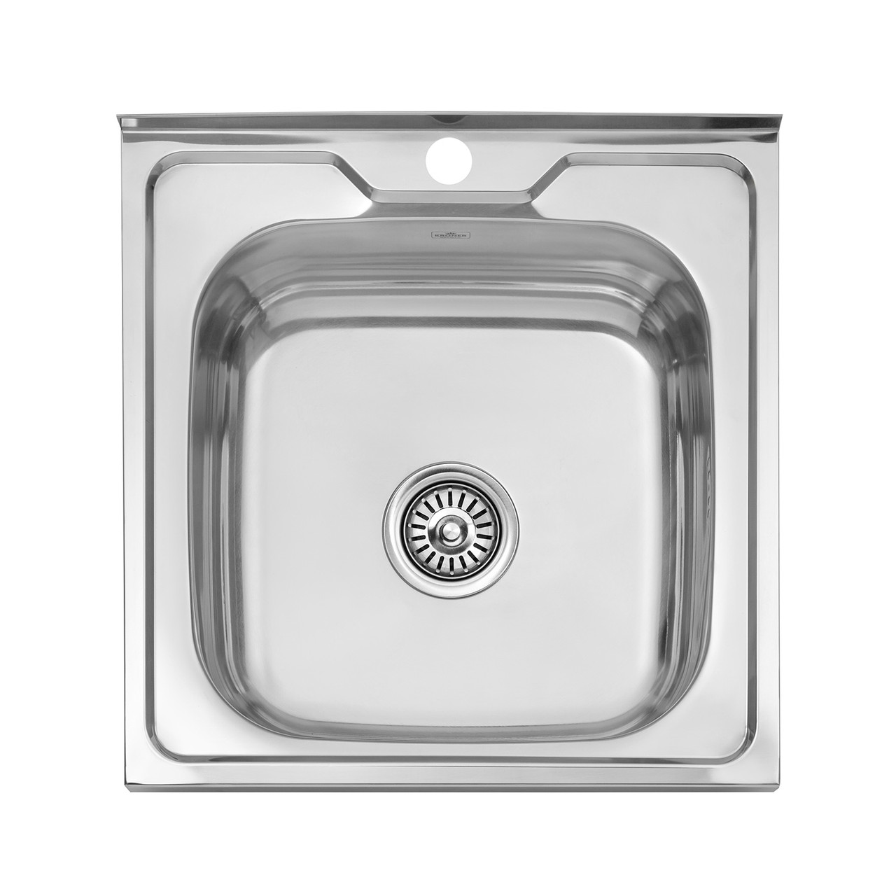 Кухонна мийка накладна Kroner KRP Polierte - 5050 (0.6 мм), фото 1